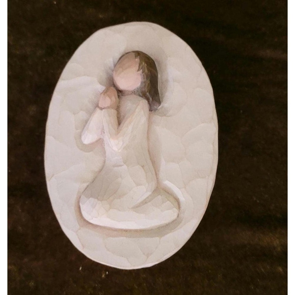 😎Vintage Willow Tree Prayer Box  Religious Tradition Spiritual‎ Meditation